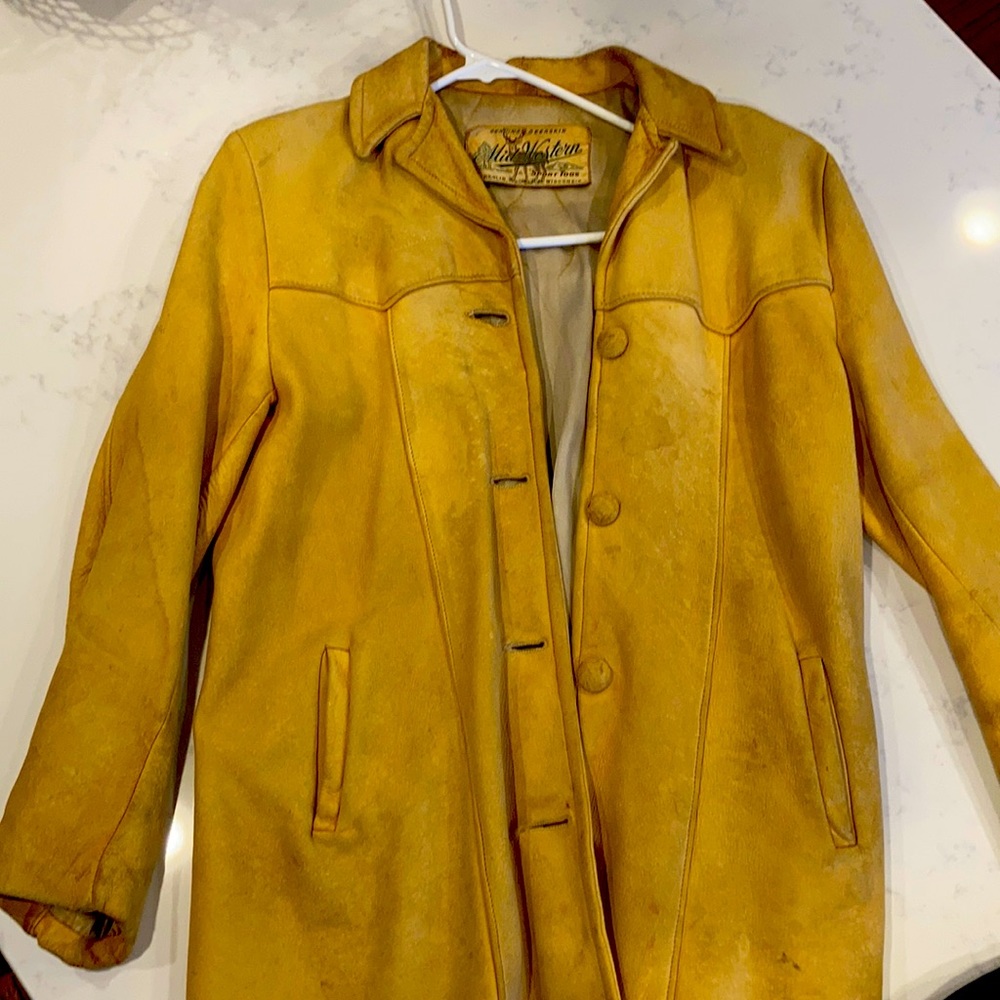 Vintage leather jacket